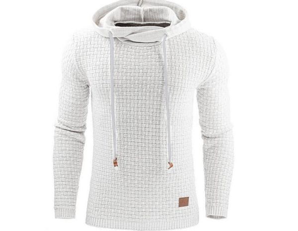 

mens solid color sport hoodies autumn spring hooded casual long sleeved designer sweatshirts, Black