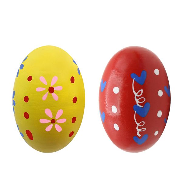 

sand egg shaker wooden percussion toy for kids baby toddler music early learning