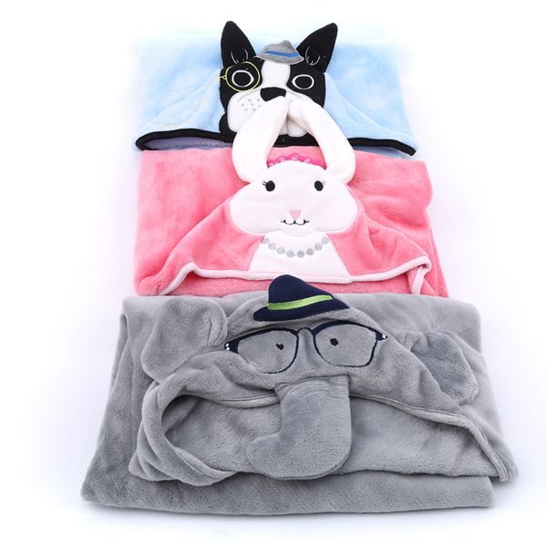 

baby blanket cute animal baby flannel blankets newborn boys girls autumn and winter keep warml flannel blanket