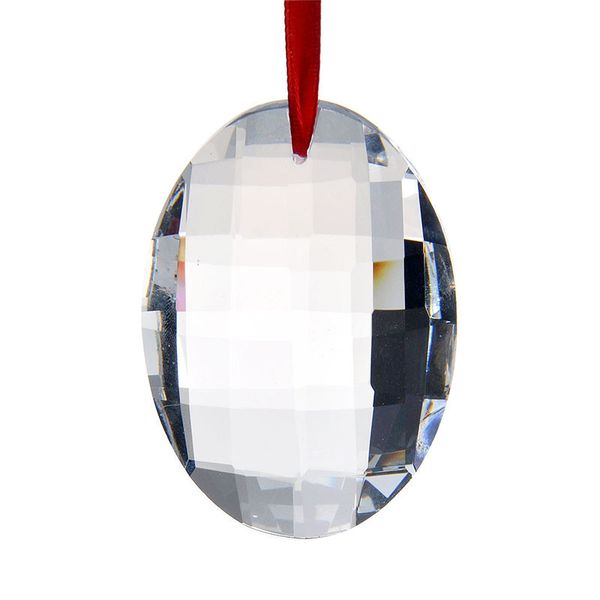 

h&d 63mm clear round glass crystal prisms suncatcher pendants chandeliers parts garland chakra spectra lustres lamp hang drops
