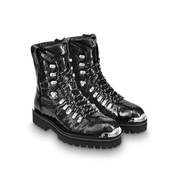 

wholesale designer shoes womens boots leather hiking shoes mens desert boot winter snow boot platform outdoor work boots leisure ankle boots, Black
