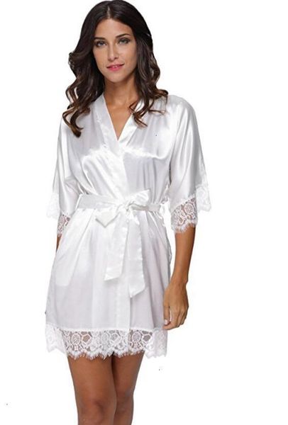 

белье сексуальное белье для женщин невесты sexy короткие атласные невесты robe кимоно свадебные одеяния лето женский lingerie главная femme, Black;red