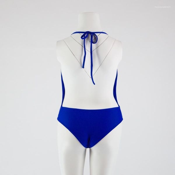 

бикини сплошной цвет повязки зашнуровать сексуальный холтер женщины один кусок, White;black