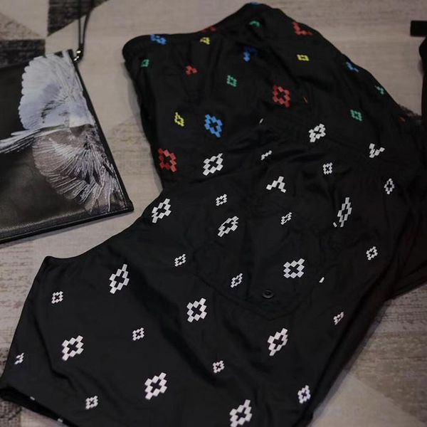

19 fashion designer waterproof fabric summer men's shorts brand clothing swimwear nylon beach pants swimming board shorts sports