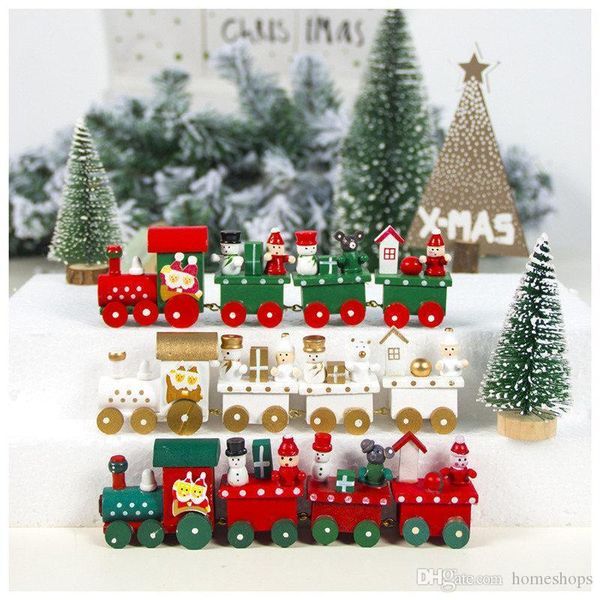 

christmas wooden train gift christmas children creative gift kids festival presentations christmas home decorations ing