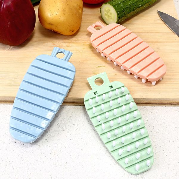 

fruit cooking carrots cleaning antibacterial vegetable brush tools plastic potato dishwashing kitchen salad