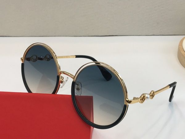 

luxury sunglasses mens sunglasses women classic style plank metal frame 0386 uv400 protection outdoor eyewear with, White;black