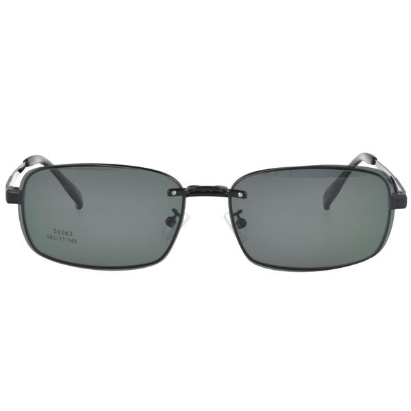 

my doli metal clip on eyeglasses eyewear for men full rim optical frames with clip on night sight glasses s9263, White;black