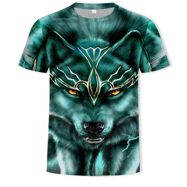 

mens designer trend green old man 3d casual short sleeve t-shirtiyen, White;black