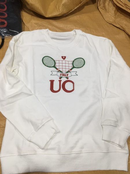 

20s sweatershirt for men women fashion sleeve pullover sweater with letter print mens and womens casual clothes qf1907223, White;black