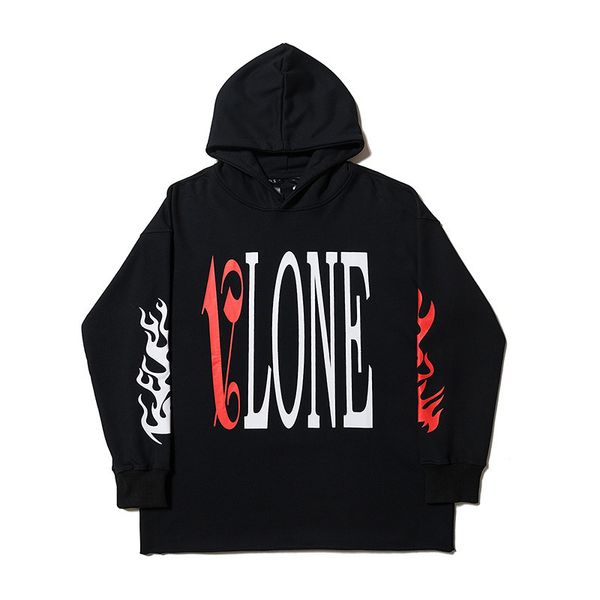 

V Back Print Hoodie Men's and Women's Loose Hoodies Fashionable and Casual Pullover Big V PALM ANGELS Hoodies