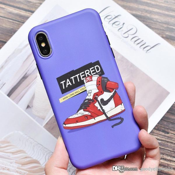 

мягкий тонкой обувь мода творческого тп противоударного телефон чехол для iphone 11 / x / xs max / xr / 8/7/6 плюса