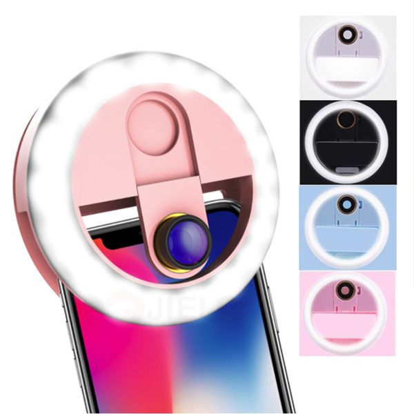 

selfies lightwq16s ring light 0.63x wide-angle tablet led fill-in light rechargeable pgraphy camera selfie flash lamp for xiaomi huawei