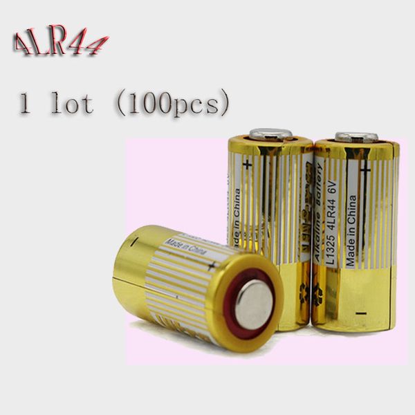 

100шт 1 серия 4lr44 6v 476a l1325 сухой щелочные батареи автомобиля дистанционного управления часы игрушки калькулятор высокой емкости