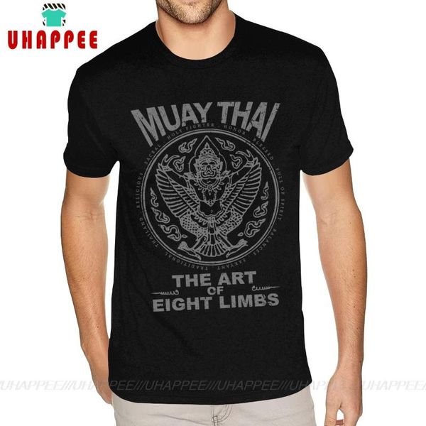 

короткий рукав круглый воротник organnic хлопок garuda муай тай футболки негабаритные family s shirt, White;black