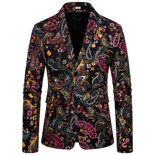 

shivering split joint man self-cultivation leisure time man's suit single row two button man suit man's, White;black
