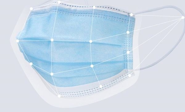 

многоразовый фильтр facecarbon masque синей маски для лица mascherine mouth маска рм2,5