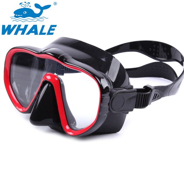 

professional brand scuba diving mask goggles wide vision water sports equipment anti-fog lens tempered glass underwater hunting