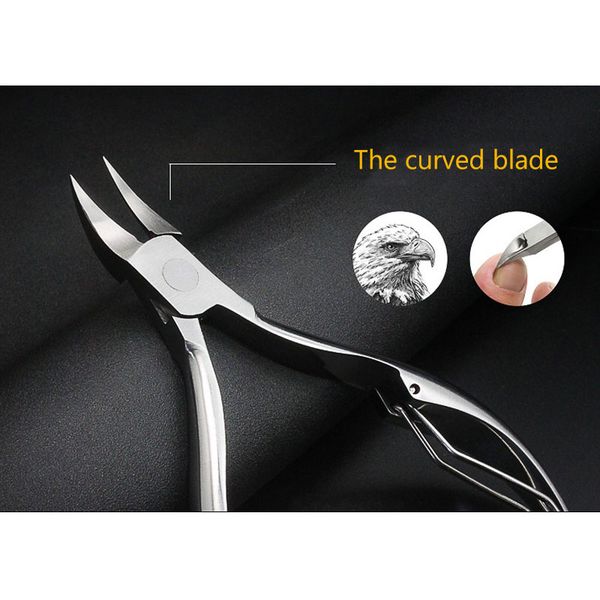 

nail cuticle nipper clipper scissor plier dead skin remover manicure tool qs888