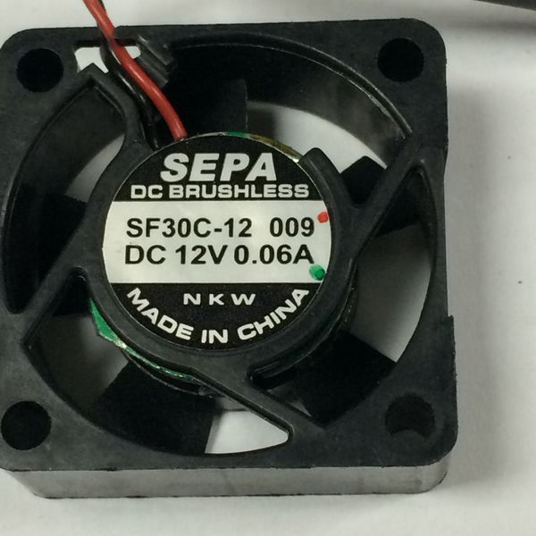 

wholesale new original sepa 12v 0.06a sf30c-12 009 3cm 3012 cooling fan