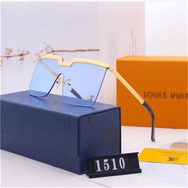 

the latest selling popular fashion men luxur designer sunglasses square plated metal combination frame with boxes1510, White;black