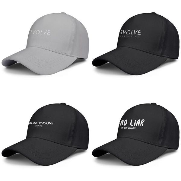 

imagine dragons bad liar letters mens and womens adjustable trucker cap fitted customcool cute stylish personalised hats evolve band 6, Blue;gray