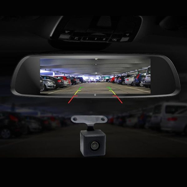 

8 inch h6 touch ips screen night vision driving recorder car dvr