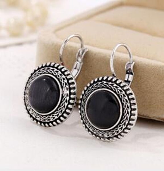 

fashion bohemian big water drop earrings women's jewelry, Silver