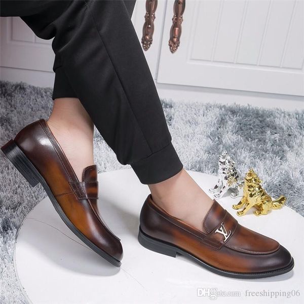 

8 louis vuitton gucci brand luxury men casual leather walking sneaker running shoes sport sneakers with box c140, Black