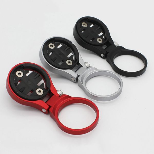 

aluminum alloy bike computer mount adjustable angle support front gps cycling folding bracket satch stem for garmin edge