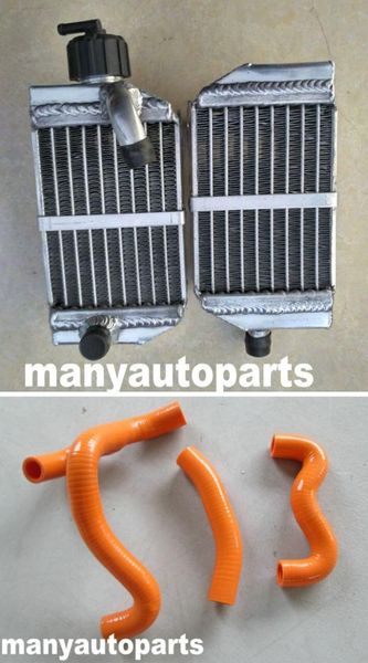

aluminum radiator + hose for 50 sx sxs mini 50cc 49cc 2012-2017 13 14 15 16
