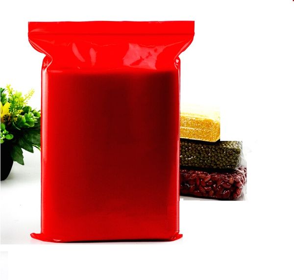 

100pcs samll pe ziplock bag red color zipper bags self sealing plastic bags large ziplock poly
