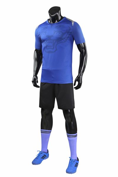 

мужские трикотажные изделия футбола дизайн online customized мужские mesh performance личность магазин популярный обычай футбол одежды унифо, Black;red