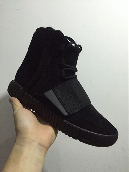 

kanye west shelves 750 runner light brown grey gum triple ankle boots men high running shoes sports skateboard shoes athletic sneakers