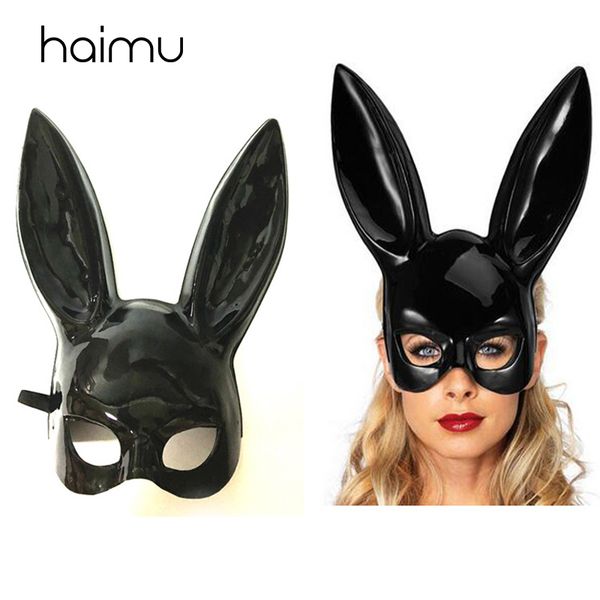 

ladies halloween girl mask nightclub makeup costume cosplay party favor ears masks