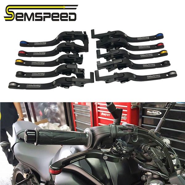 

semspeed motorcycle brake handle cnc motorcycle clutch brake lever for yamaha nmax 155 150 125 2015-2018 2019