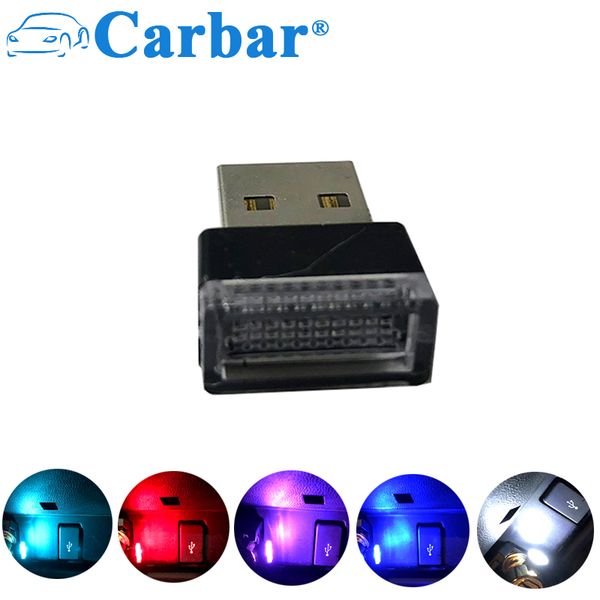 

usb carbar автомобильный светодиодный свет атмосфера декоративные лампы аварийного освещения универсальный usb stocks свет подключи и играй