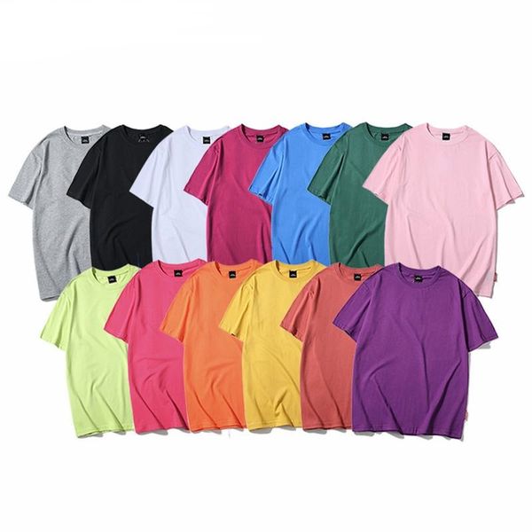 

short plain cotton hip tees hop mens basic breathable summer casual t-shirts male streetwear sleeve t-shirts kvolk