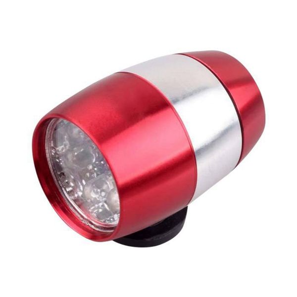 

mountain bike bicycle front fork light aluminum alloy bicycle headlight tail light beer 6led riding warning