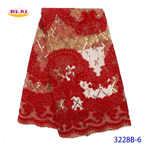 

red embroidery velvet lace fabrics african lace with stones french tulle mesh fabric for woman dress na3228b-1, Pink;blue