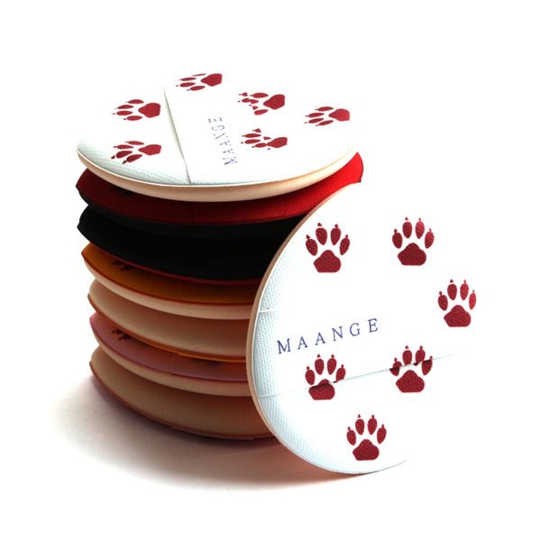 

8pcs cat claw print air cushion puff sponge dry and wet dual-use liquid foundation loose powder makeup puff