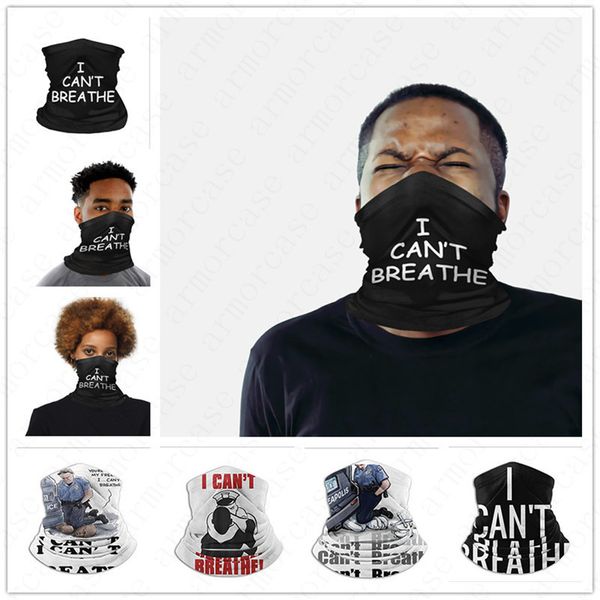 

дизайнер многофункциональной маска марка letters я не могу дышать езду маски магия шарф половина лица маски открытого велоспорт тюрбан шея ш, Blue