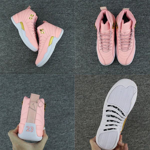 

luxury 12 fiba 12s lemonade xii pink women girl gs basketball shoes ritro sports shoe sneakers chaussures valentines day trainer zapatod780#
