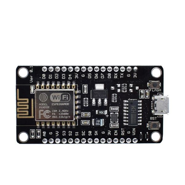 

wireless module nodemcu v3 ch340 lua wifi internet of things development board esp8266 with pcb antenna and usb port for arduino
