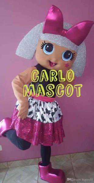 

New tyle cute brand cartoon animal gold lol doll girl baby doll child ma cot co tume fancy dre party co tume hip