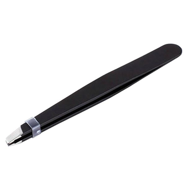 

women lady eyebrow eye brow tweezers hair removal stainless steel tip makeup tool