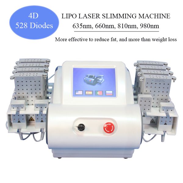 

528 mitsubishi diodes lipolaser machine lipo laser body slimming system weight loss fat removal machine ce