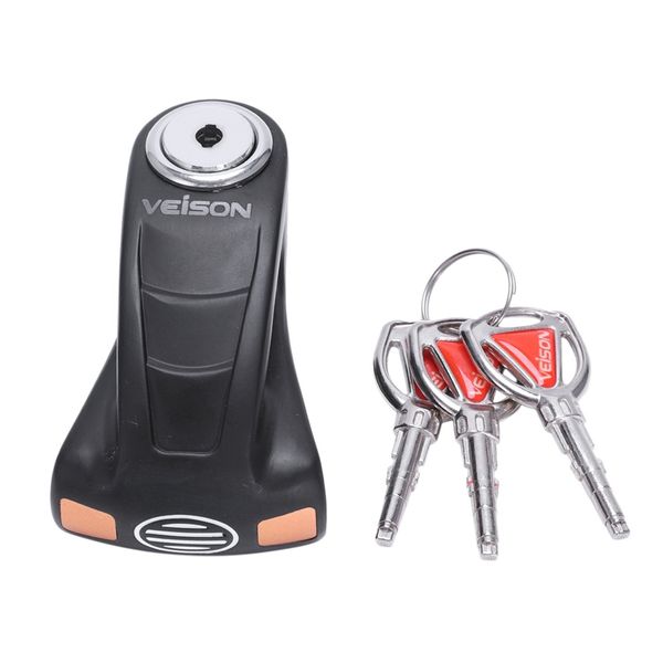 

veison security disk lock motorcycle bicycle scooter anti-theft rotor brake waterproof padlock motorcycle disc brake lock