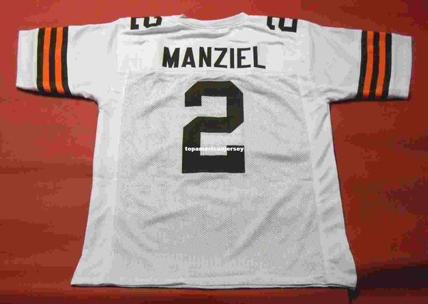 

дешевые ретро # 2 мэнзел, джонни custom mitchell нсс джерси белые мужские строчка top s-5xl, 6xl трикотажные изделия футбола running, Black;blue