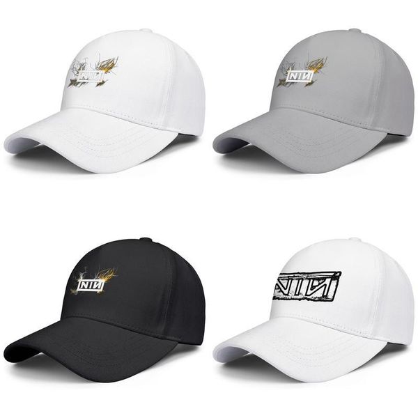 

мужские и женские бейсболки папа стиль персонализированные мода trucker hat tour nine inch nails art design логотип inch nails black band, Blue;gray